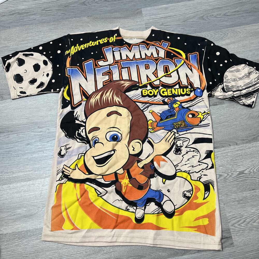 Women’s Jimmy Neutron Graphic T-Shirt Size XL